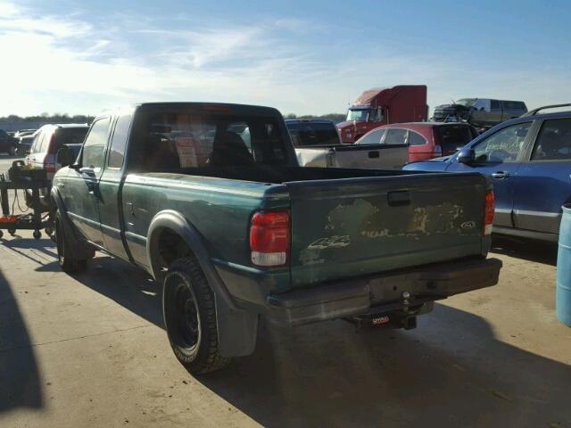 1FTZR15V8YPB57138 - 2000 FORD RANGER SUP GREEN photo 3