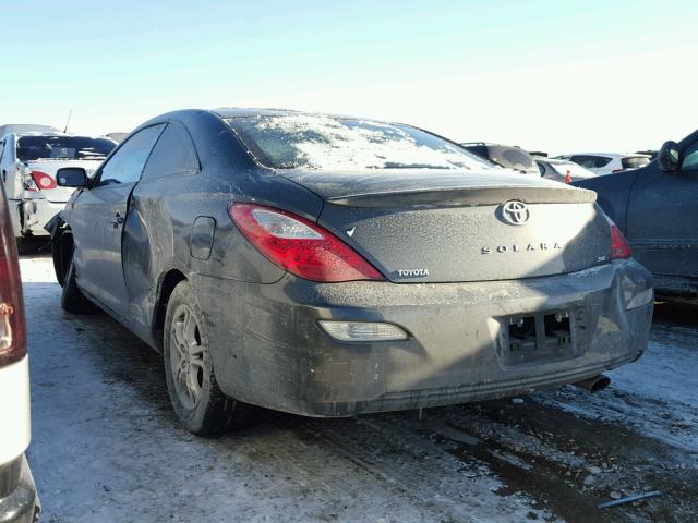 4T1CE30P78U765879 - 2008 TOYOTA CAMRY SOLA GRAY photo 3