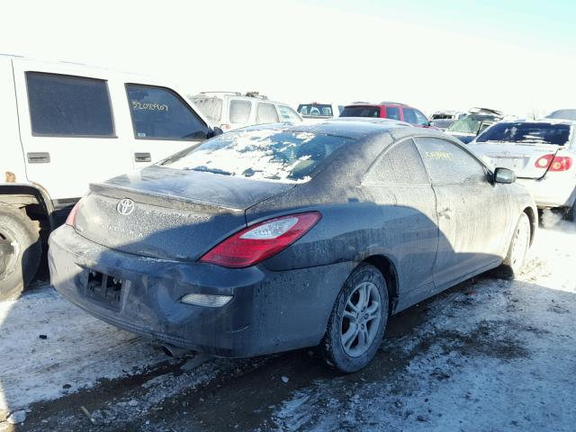 4T1CE30P78U765879 - 2008 TOYOTA CAMRY SOLA GRAY photo 4