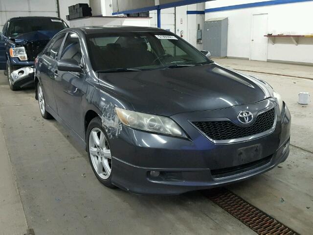 4T1BK46K69U585140 - 2009 TOYOTA CAMRY SE GRAY photo 1