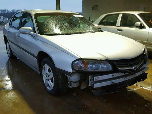 2G1WF52E629304174 - 2002 CHEVROLET IMPALA GRAY photo 1