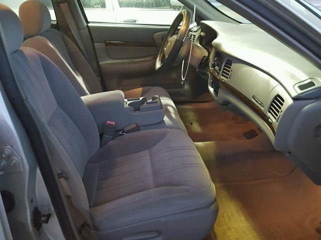 2G1WF52E629304174 - 2002 CHEVROLET IMPALA GRAY photo 5