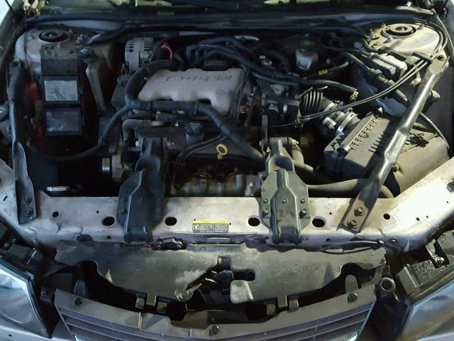 2G1WF52E629304174 - 2002 CHEVROLET IMPALA GRAY photo 7