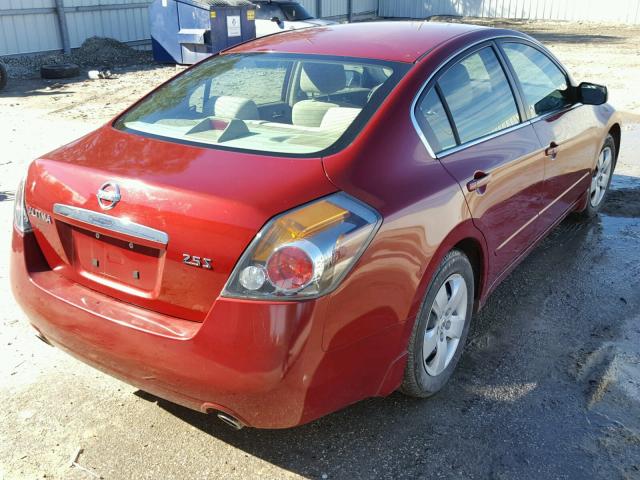 1N4AL21E48N412122 - 2008 NISSAN ALTIMA 2.5 RED photo 4