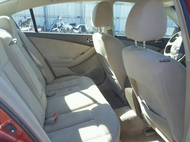 1N4AL21E48N412122 - 2008 NISSAN ALTIMA 2.5 RED photo 6