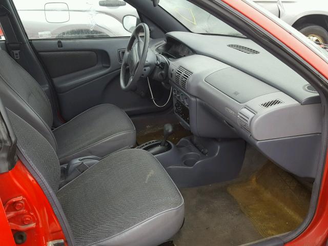 1B3ES27C3TD592746 - 1996 DODGE NEON RED photo 5