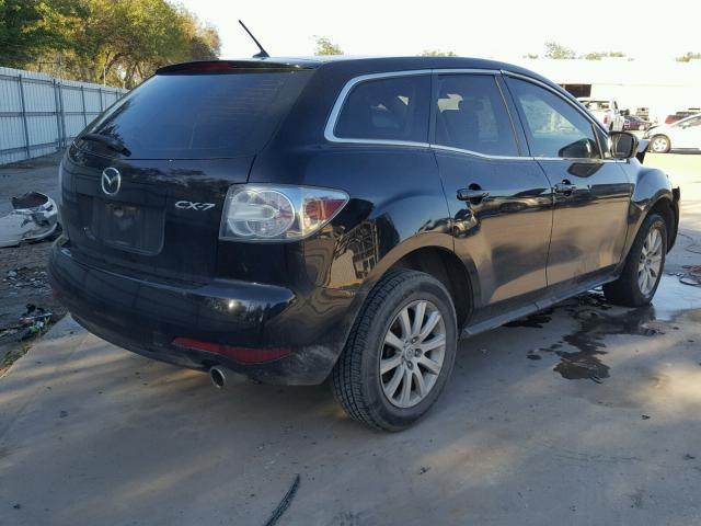 JM3ER2A50B0365824 - 2011 MAZDA CX-7 BLACK photo 4