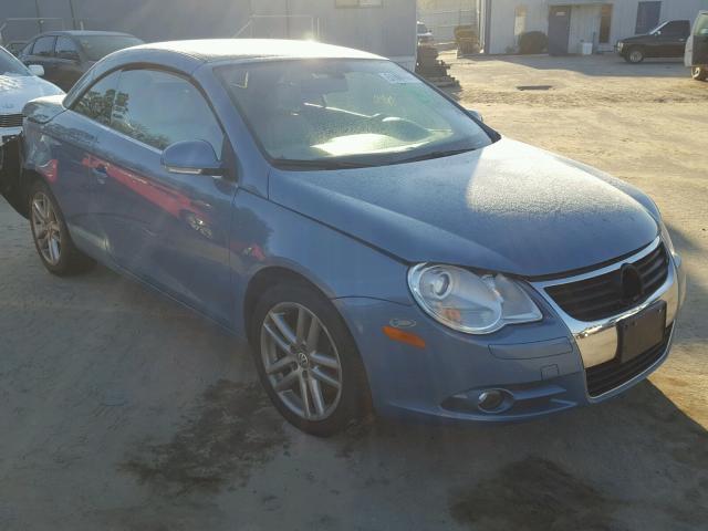 WVWFA71F68V017922 - 2008 VOLKSWAGEN EOS LUX 蓝色 照片 1
