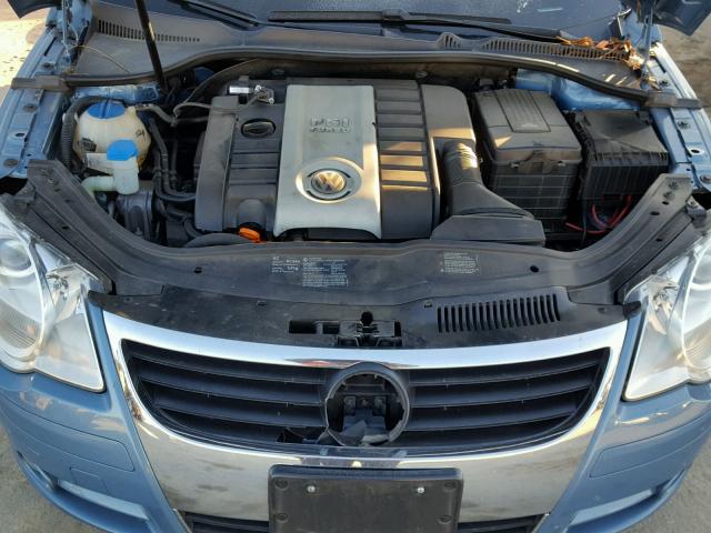 WVWFA71F68V017922 - 2008 VOLKSWAGEN EOS LUX 蓝色 照片 7