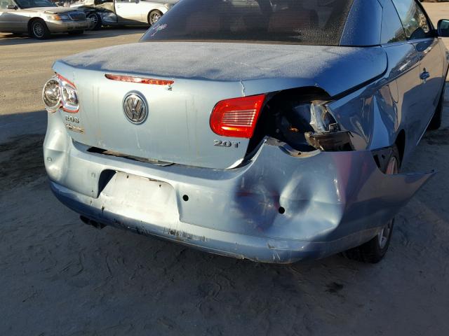 WVWFA71F68V017922 - 2008 VOLKSWAGEN EOS LUX 蓝色 照片 9