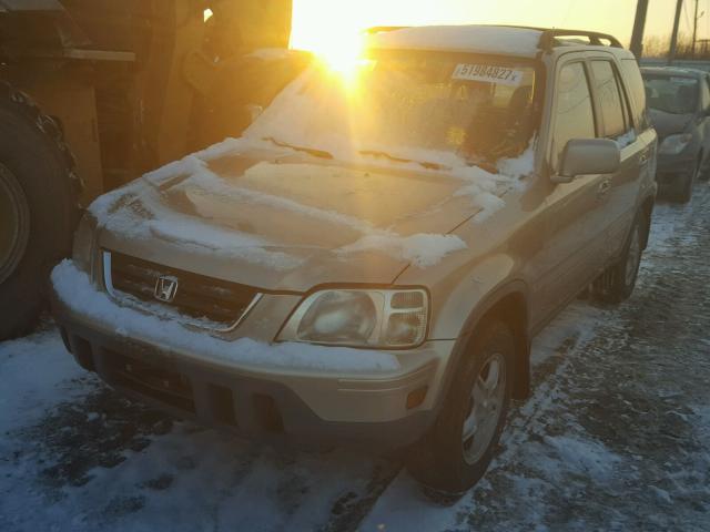 JHLRD1879YC051559 - 2000 HONDA CR-V SE TAN photo 2