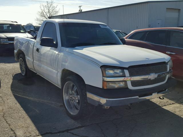 1GCEC14X23Z220556 - 2003 CHEVROLET SILVERADO WHITE photo 1