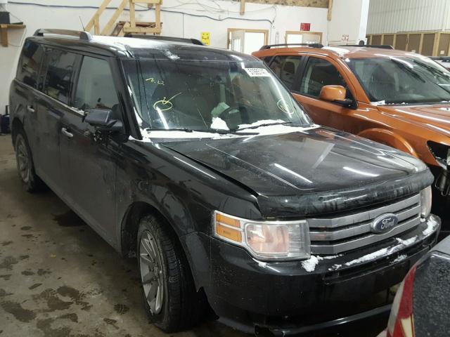 2FMHK6CC2BBD01761 - 2011 FORD FLEX SEL BLACK photo 1