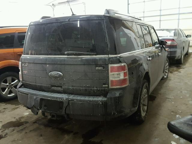 2FMHK6CC2BBD01761 - 2011 FORD FLEX SEL შავი ფოტო 4
