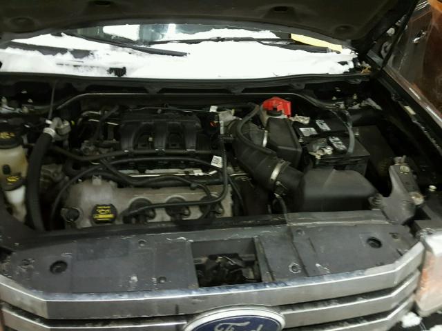 2FMHK6CC2BBD01761 - 2011 FORD FLEX SEL შავი ფოტო 7