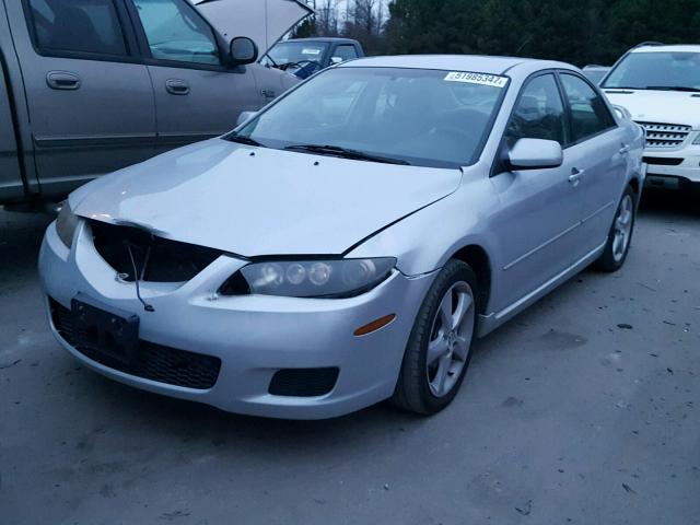 1YVHP80C175M28111 - 2007 MAZDA 6 I SILVER photo 2