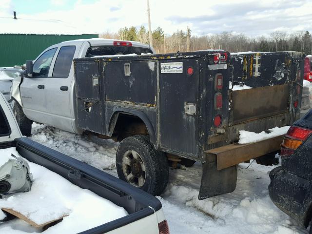 1D7KU28673J577100 - 2003 DODGE RAM 2500 S SILVER photo 3