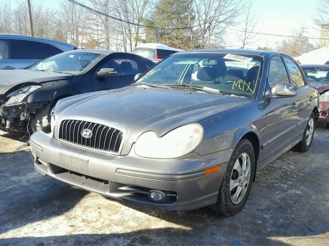 KMHWF25S84A958684 - 2004 HYUNDAI SONATA GL BROWN photo 2