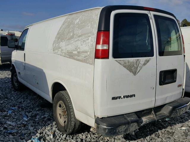 1GTHG35U951135409 - 2005 GMC SAVANA G35 WHITE photo 3