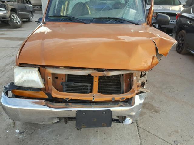 1FTYR14V4YPB24179 - 2000 FORD RANGER SUP ORANGE photo 7