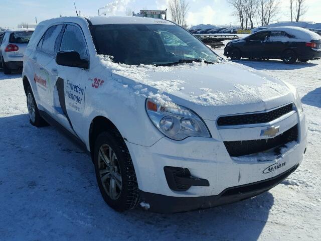 2CNALBECXB6398768 - 2011 CHEVROLET EQUINOX LS WHITE photo 1