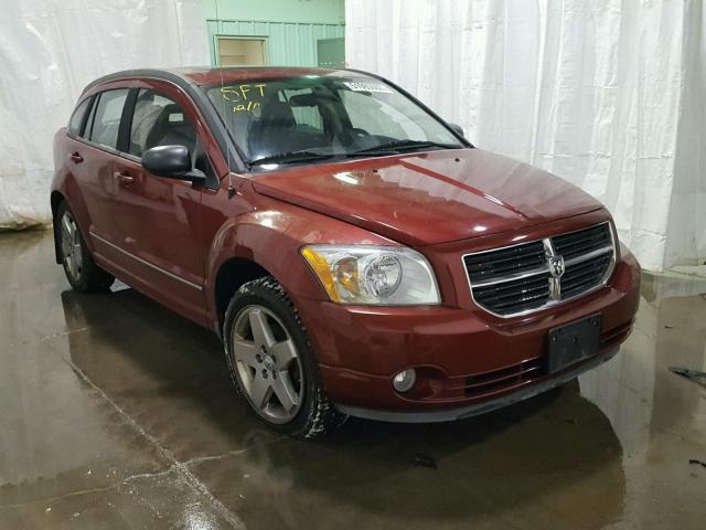 1B3HE78K68D675845 - 2008 DODGE CALIBER R/ MAROON photo 1