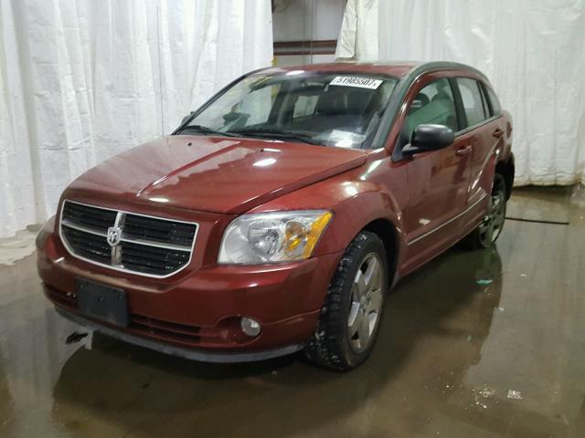 1B3HE78K68D675845 - 2008 DODGE CALIBER R/ MAROON photo 2