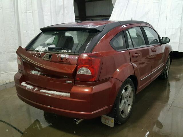 1B3HE78K68D675845 - 2008 DODGE CALIBER R/ MAROON photo 4