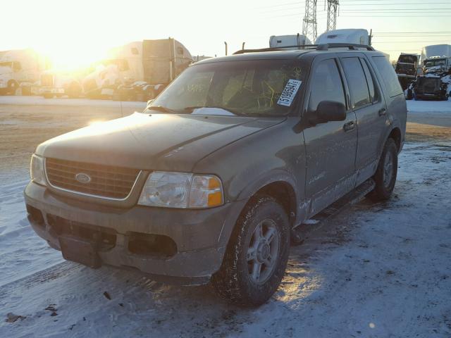 1FMDU73E42ZB21162 - 2002 FORD EXPLORER X GREEN photo 2