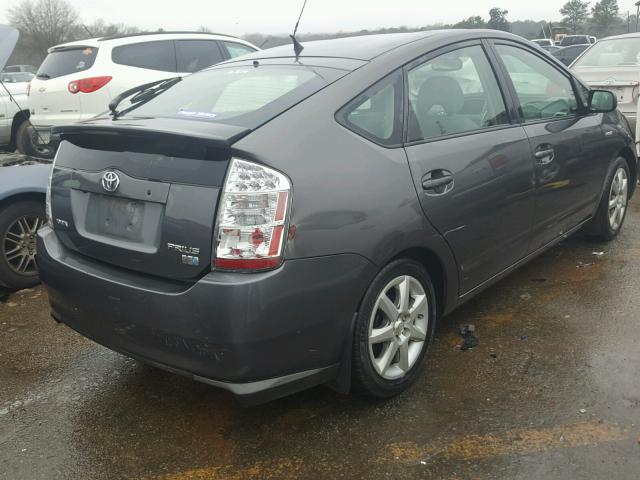 JTDKB20U093532913 - 2009 TOYOTA PRIUS GRAY photo 4