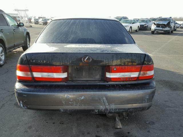 JT8BF28G5Y0283526 - 2000 LEXUS ES 300 BLACK photo 9