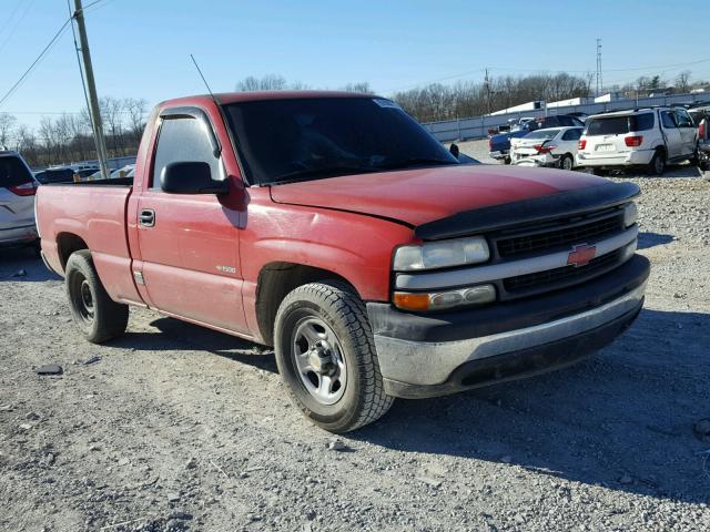 1GCEC14W31Z181898 - 2001 CHEVROLET SILVERADO RED photo 1