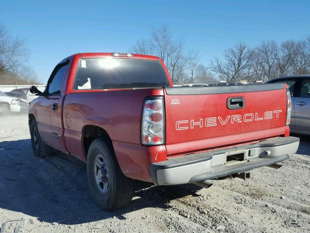 1GCEC14W31Z181898 - 2001 CHEVROLET SILVERADO RED photo 3