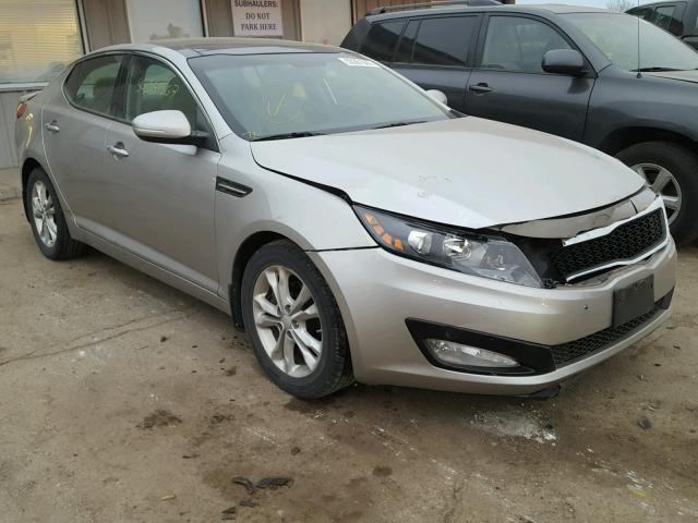 5XXGN4A76CG038516 - 2012 KIA OPTIMA EX SILVER photo 1