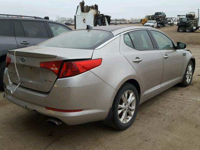 5XXGN4A76CG038516 - 2012 KIA OPTIMA EX SILVER photo 4