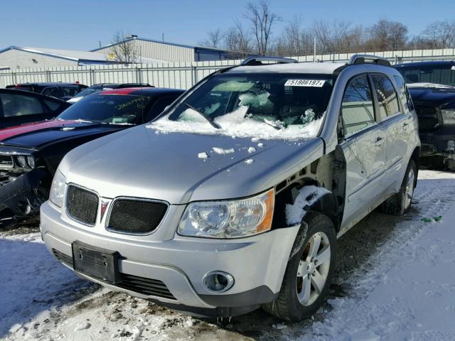 2CKDL73F966062748 - 2006 PONTIAC TORRENT SILVER photo 2