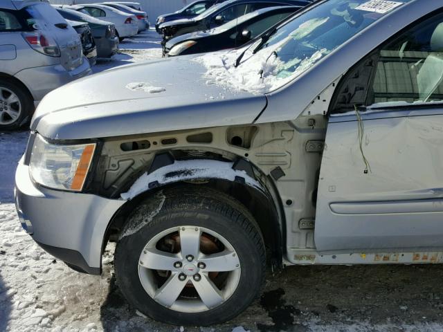 2CKDL73F966062748 - 2006 PONTIAC TORRENT SILVER photo 9