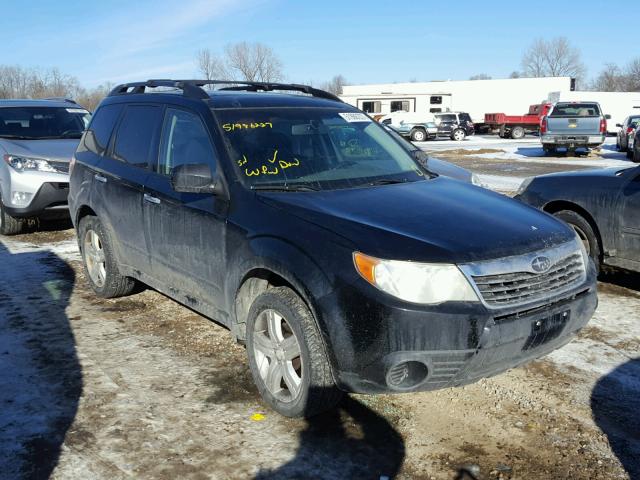 JF2SH63649H789273 - 2009 SUBARU FORESTER 2 BLACK photo 1
