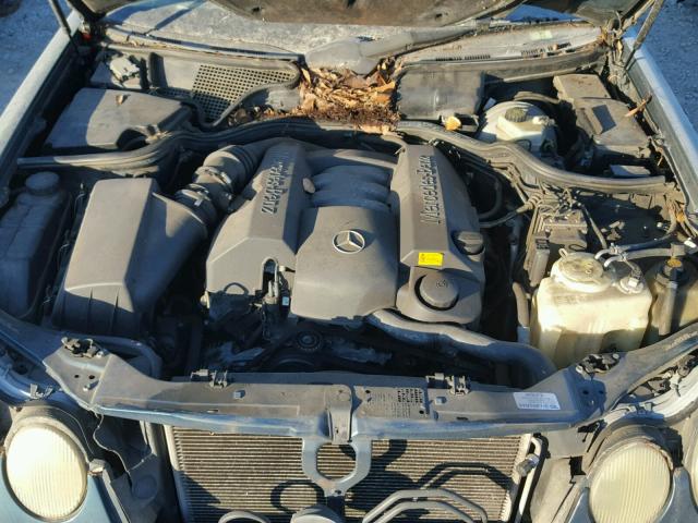 WDBJH82F8XX014581 - 1999 MERCEDES-BENZ E 320 4MAT TURQUOISE photo 7