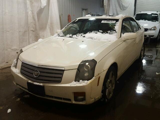 1G6DP567750151636 - 2005 CADILLAC CTS HI FEA WHITE photo 2