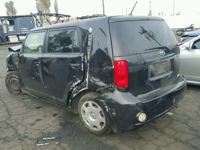JTLKE50EX81053849 - 2008 TOYOTA SCION XB 黑色 照片 3