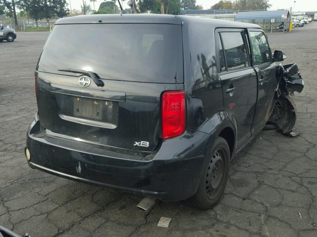 JTLKE50EX81053849 - 2008 TOYOTA SCION XB 黑色 照片 4