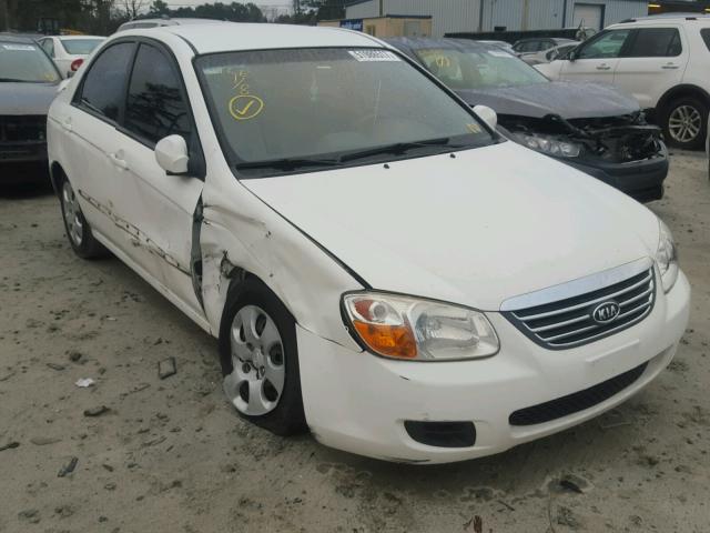 KNAFE121885526430 - 2008 KIA SPECTRA EX WHITE photo 1