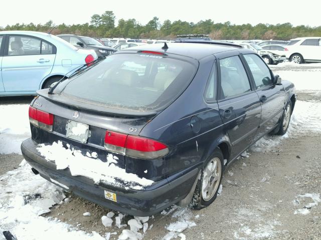 YS3DD58H212029690 - 2001 SAAB 9-3 BLUE photo 4