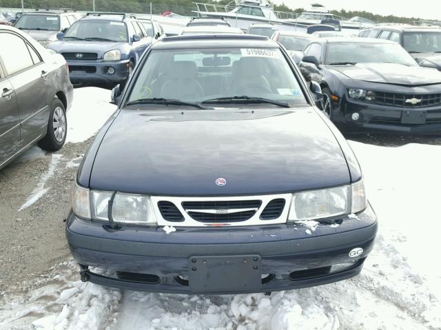 YS3DD58H212029690 - 2001 SAAB 9-3 BLUE photo 9