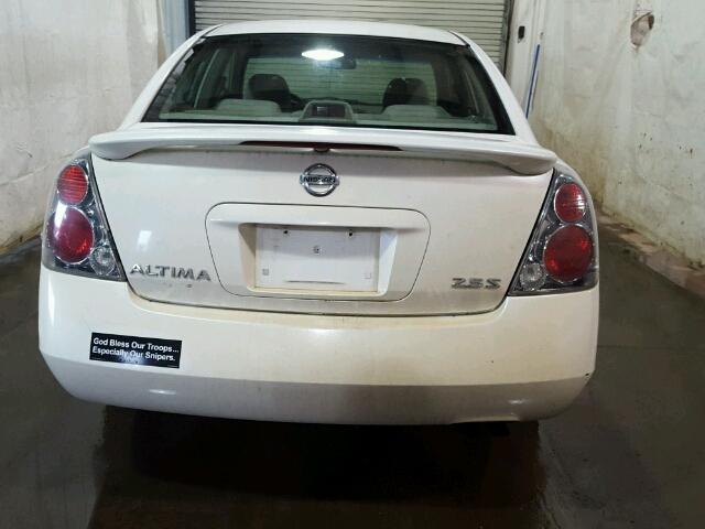 1N4AL11D25C226247 - 2005 NISSAN ALTIMA S WHITE photo 9