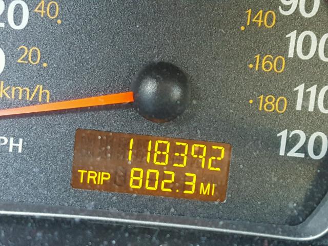 1G8AJ52F14Z111233 - 2004 SATURN ION LEVEL GREEN photo 8