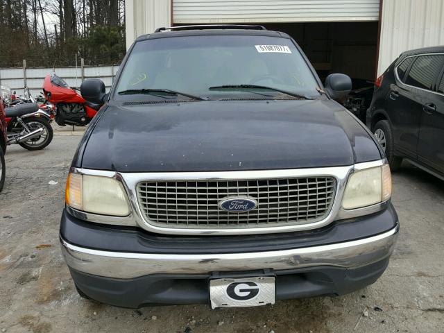 1FMRU15WX1LA07709 - 2001 FORD EXPEDITION BLACK photo 9