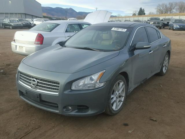 1N4AA5AP0BC819205 - 2011 NISSAN MAXIMA S GRAY photo 2