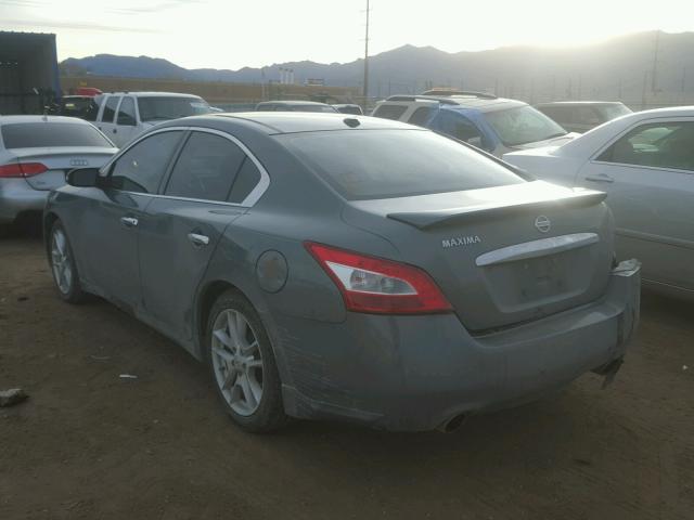 1N4AA5AP0BC819205 - 2011 NISSAN MAXIMA S GRAY photo 3